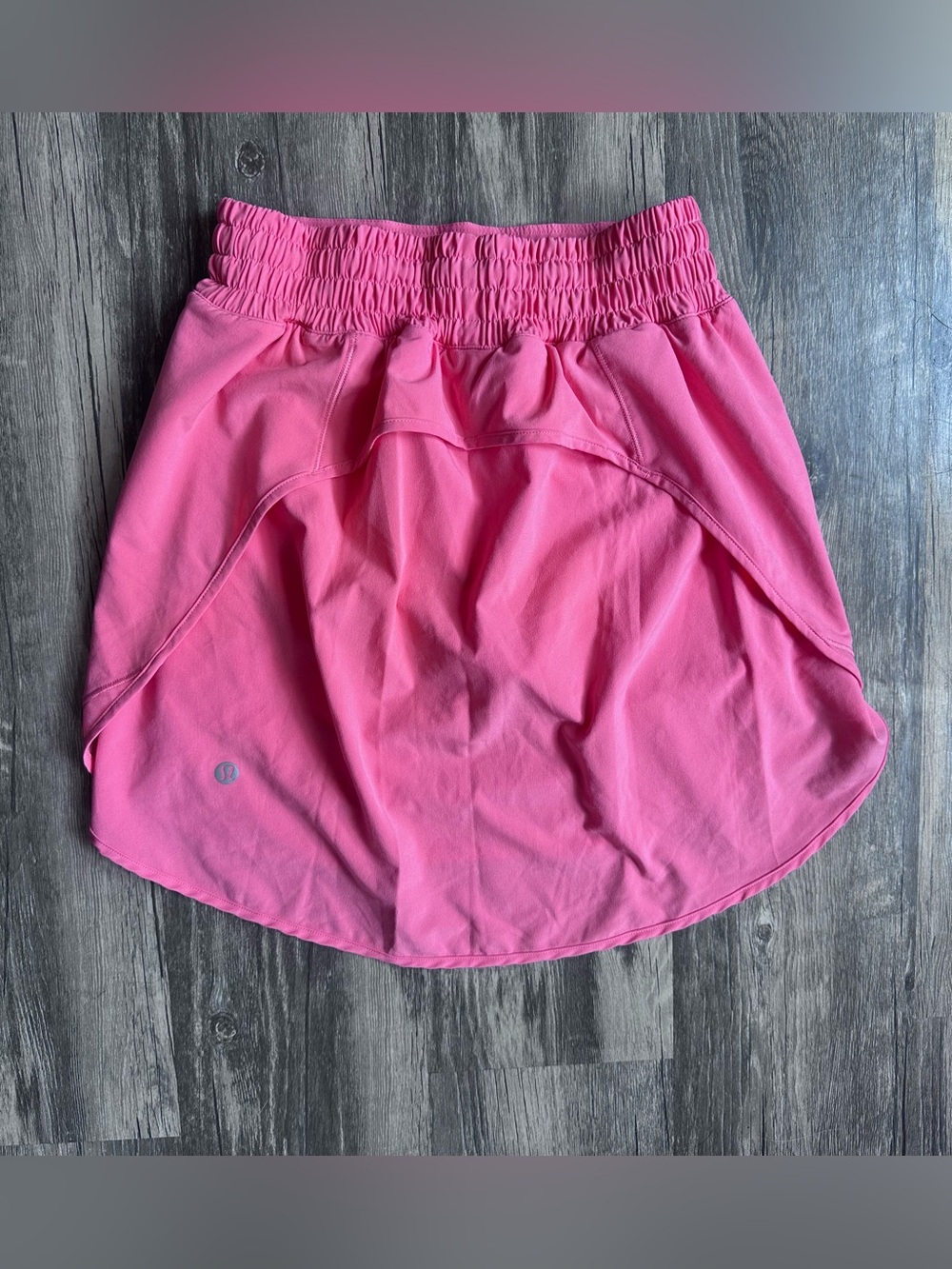 Lululemon Pink Tennis Skort Size 2 Short Pull On Elastic Waist Pockets